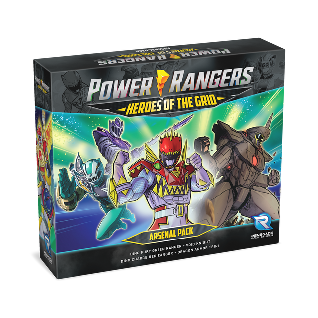 Power Rangers: Heroes of the Grid - Arsenal Pack Board Games Renegade Game Studios   