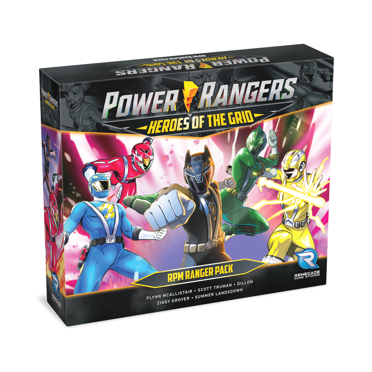 Power Rangers: Heroes of the Grid - RPM Ranger Pack Board Games Renegade Game Studios   