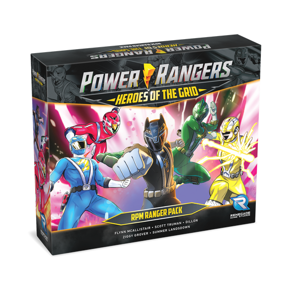 Power Rangers: Heroes of the Grid - RPM Ranger Pack