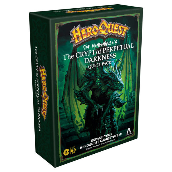 HeroQuest: Crypt of Perpetual Darkness Board Games Hasbro