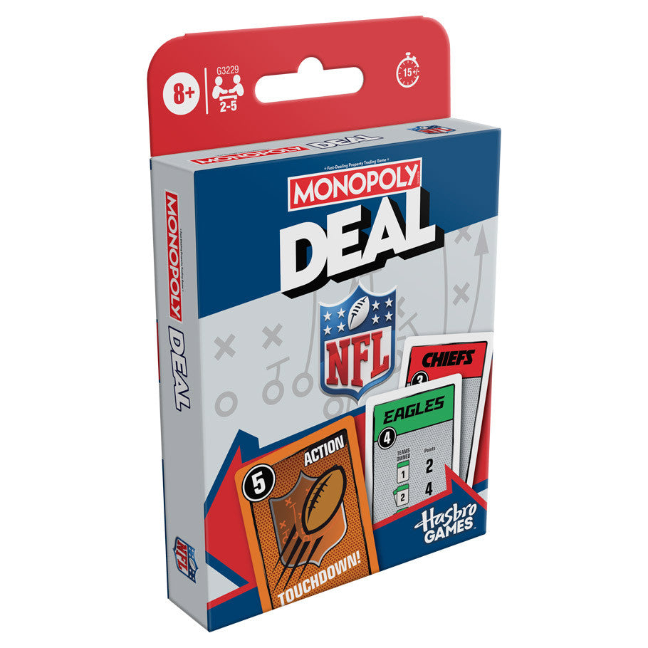 Monopoly Deal NFL Board Games Hasbro Monopoly Deal NFL