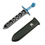 Grim Dagger Dice Case with Sheath (4 options) Dice Hymgho Grim Dagger Case Blue