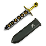Grim Dagger Dice Case with Sheath (4 options) Dice Hymgho Grim Dagger Case Gold