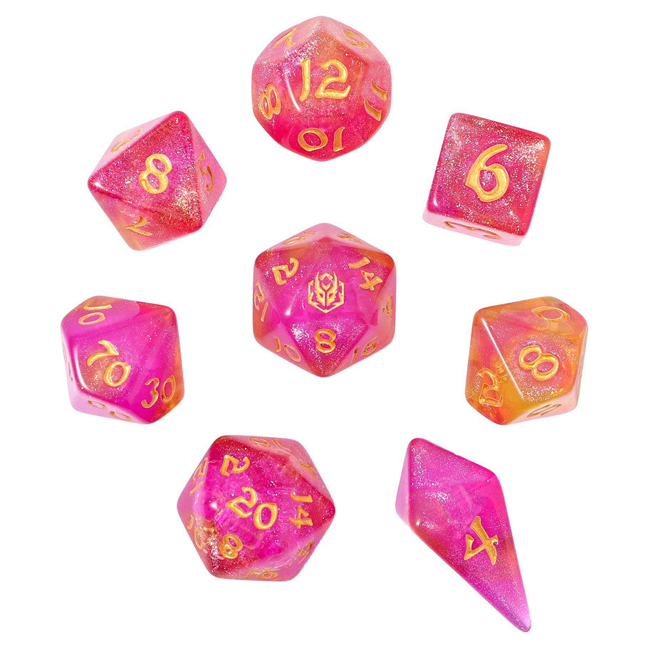 8-Set Wyrmforged Dice (13 Options) Board Games Common Ground Games 8 WF: Dragon Bait