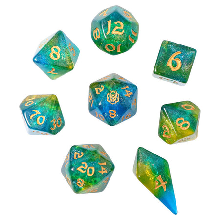 8-Set Wyrmforged Dice (13 Options) Board Games Common Ground Games 8 WF: Eye of Newt