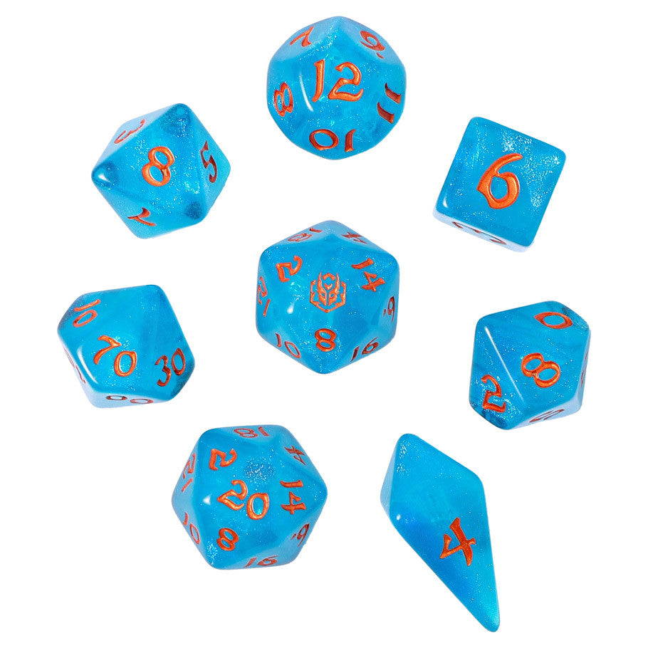 8-Set Wyrmforged Dice (13 Options) Board Games Common Ground Games 8 WF: Ray of Frost