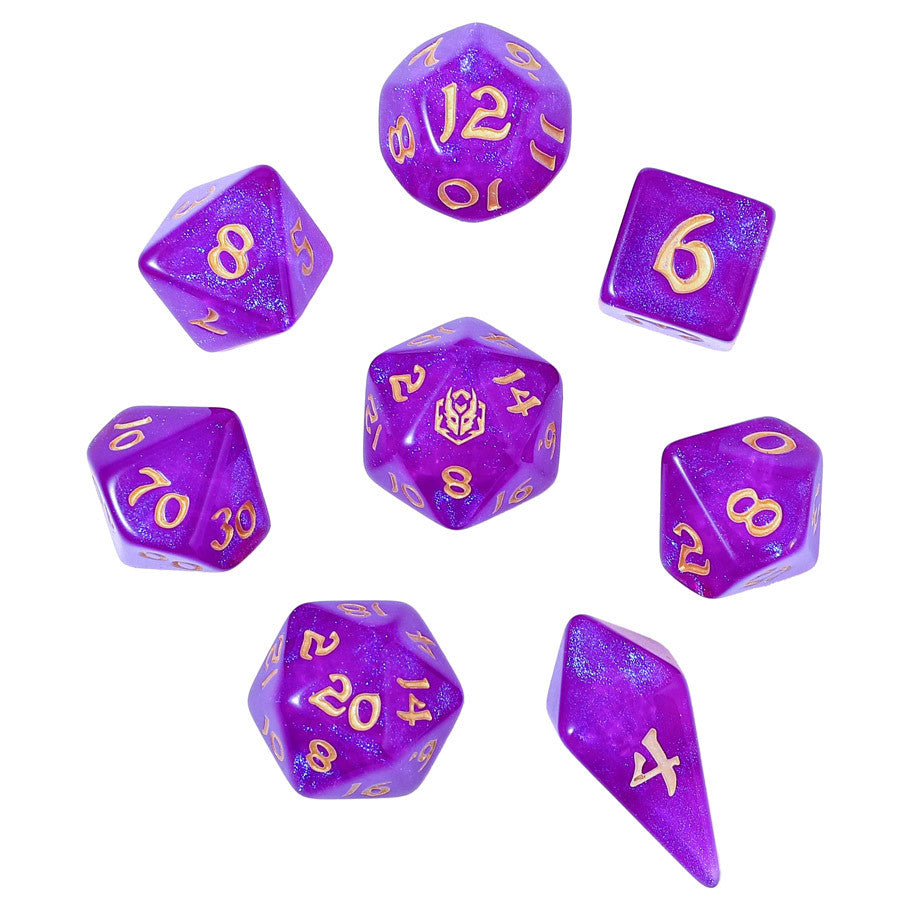 8-Set Wyrmforged Dice (13 Options) Board Games Common Ground Games 8 WF: Hex Appeal