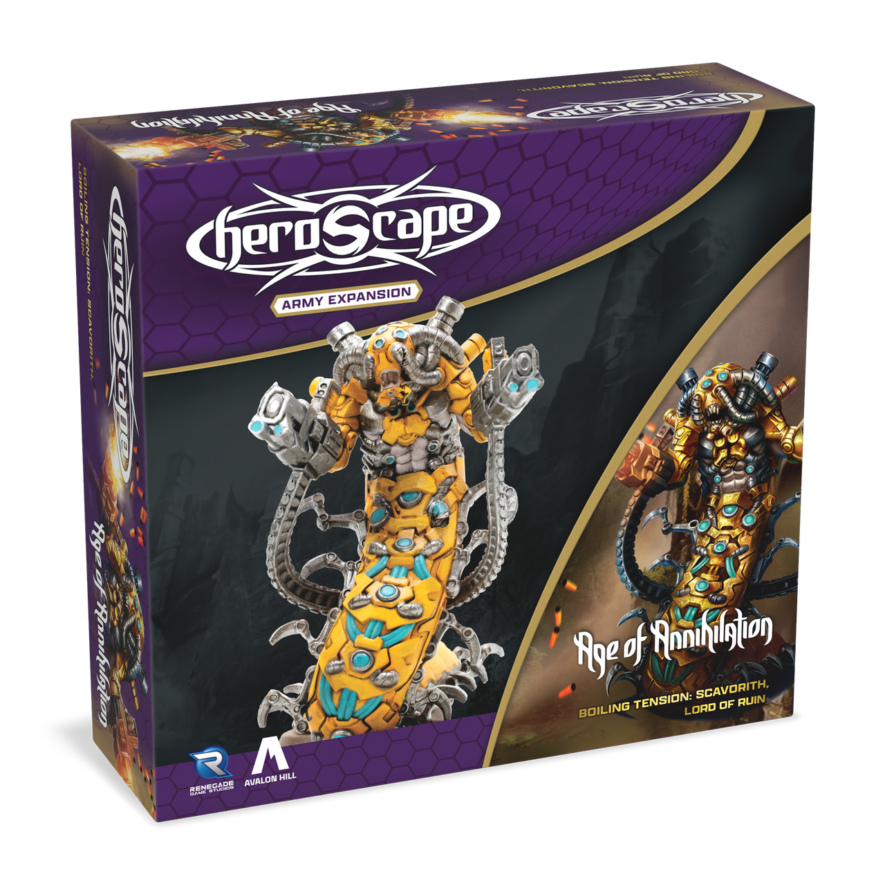 Heroscape: Scavorith Lord of Ruin Army Expansion (2 options) Miniatures Renegade Game Studios