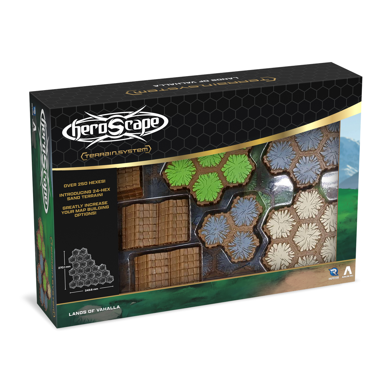 Heroscape: Lands of Valhalla Terrain Expansion Miniatures Renegade Game Studios HS Lands of Valhalla  