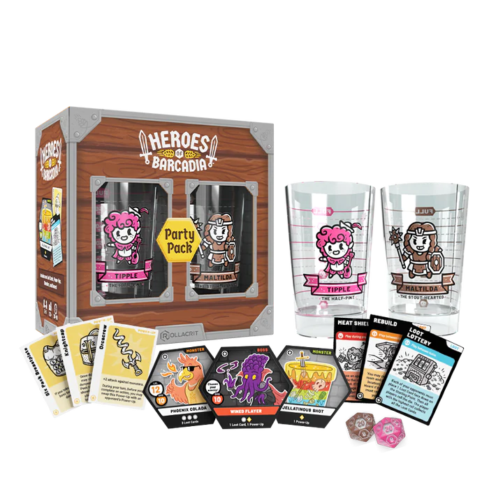 Heroes of Barcadia Party Pack Board Games Other