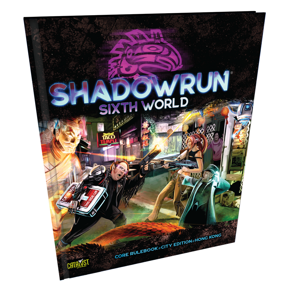 Shadowrun: Sixth World Core Rulebook, City Edition: Hong Kong Role Playing Games Catalyst Game Labs Shadowrun: Sixth World Core HK