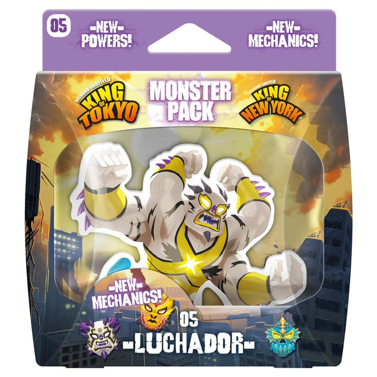 King of Tokyo: Monster Pack 5: Luchador Board Games Iello King of Tokyo MP5 Lucha