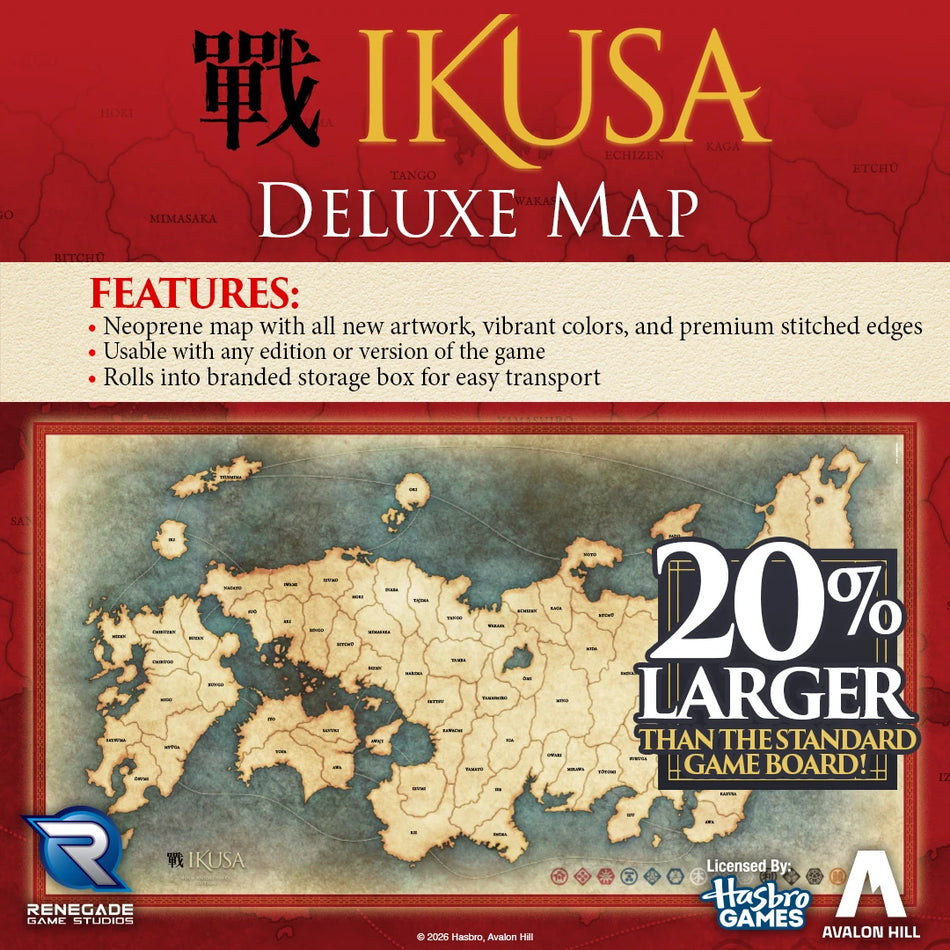 Ikusa: Samurai Swords Deluxe Game Mat