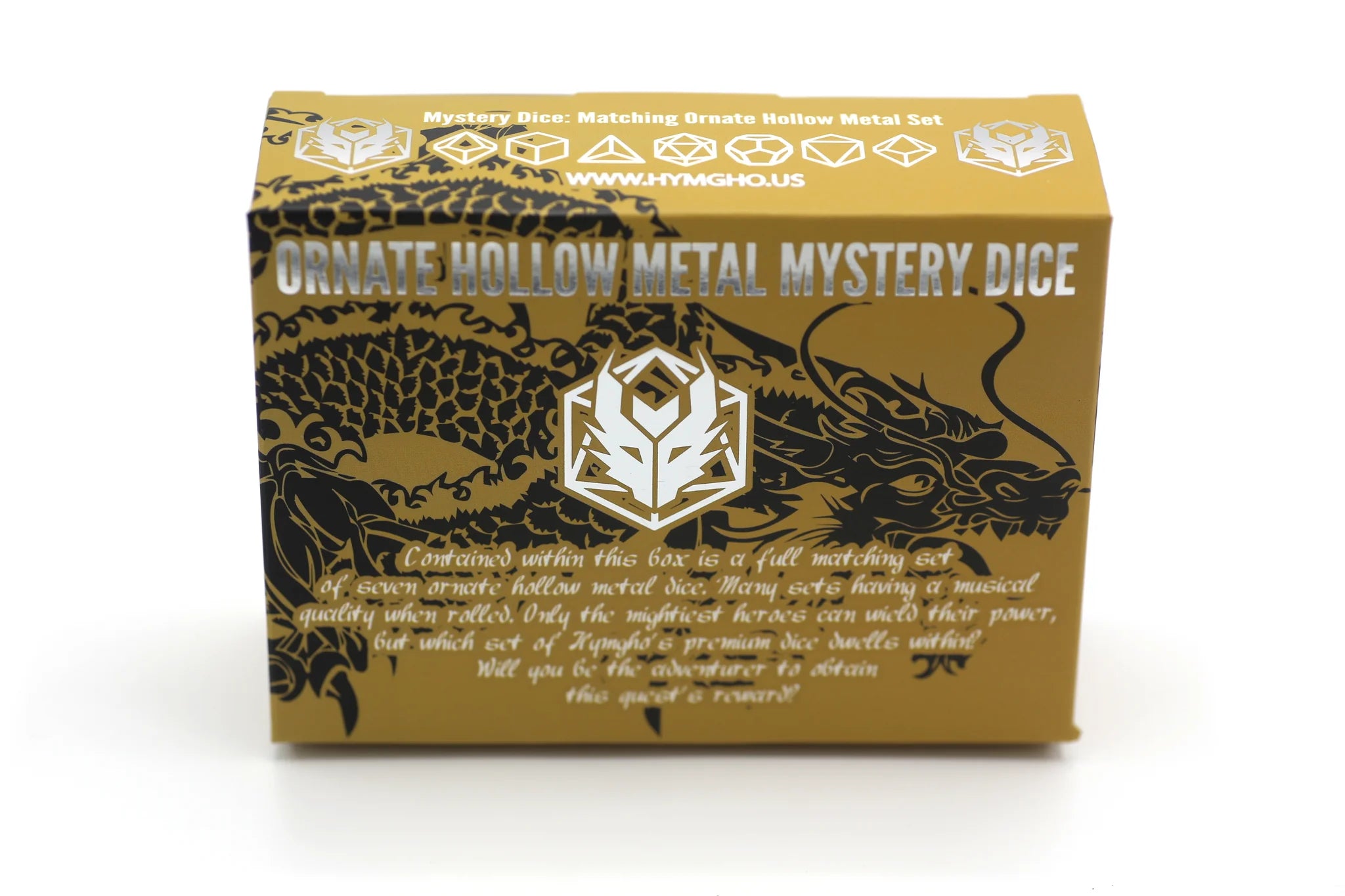 Mystery Hollow Metal Dice Set Dice Hymgho