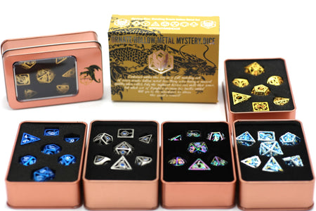 Mystery Hollow Metal Dice Set Dice Hymgho