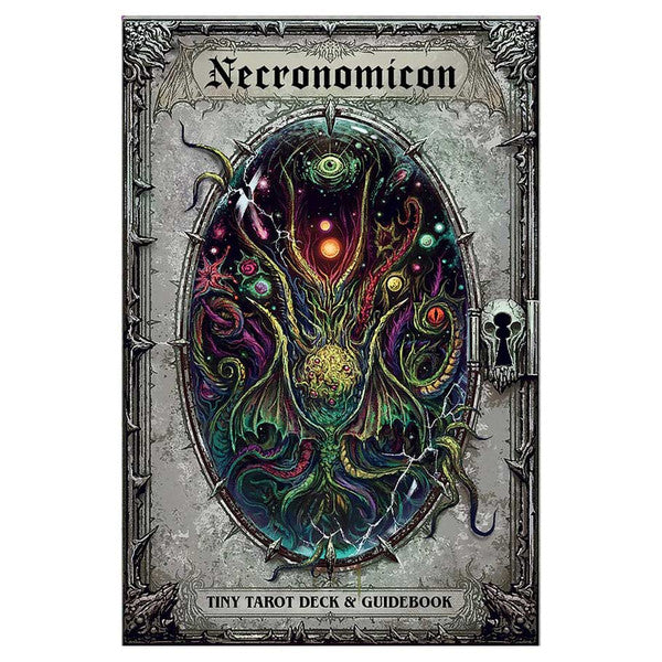 Necronomicon Tiny Tarot Deck & Guidebook Board Games Common Ground Games