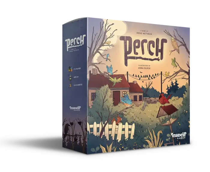 Perch Kickstarter Deluxe Board Games Inside Up Games