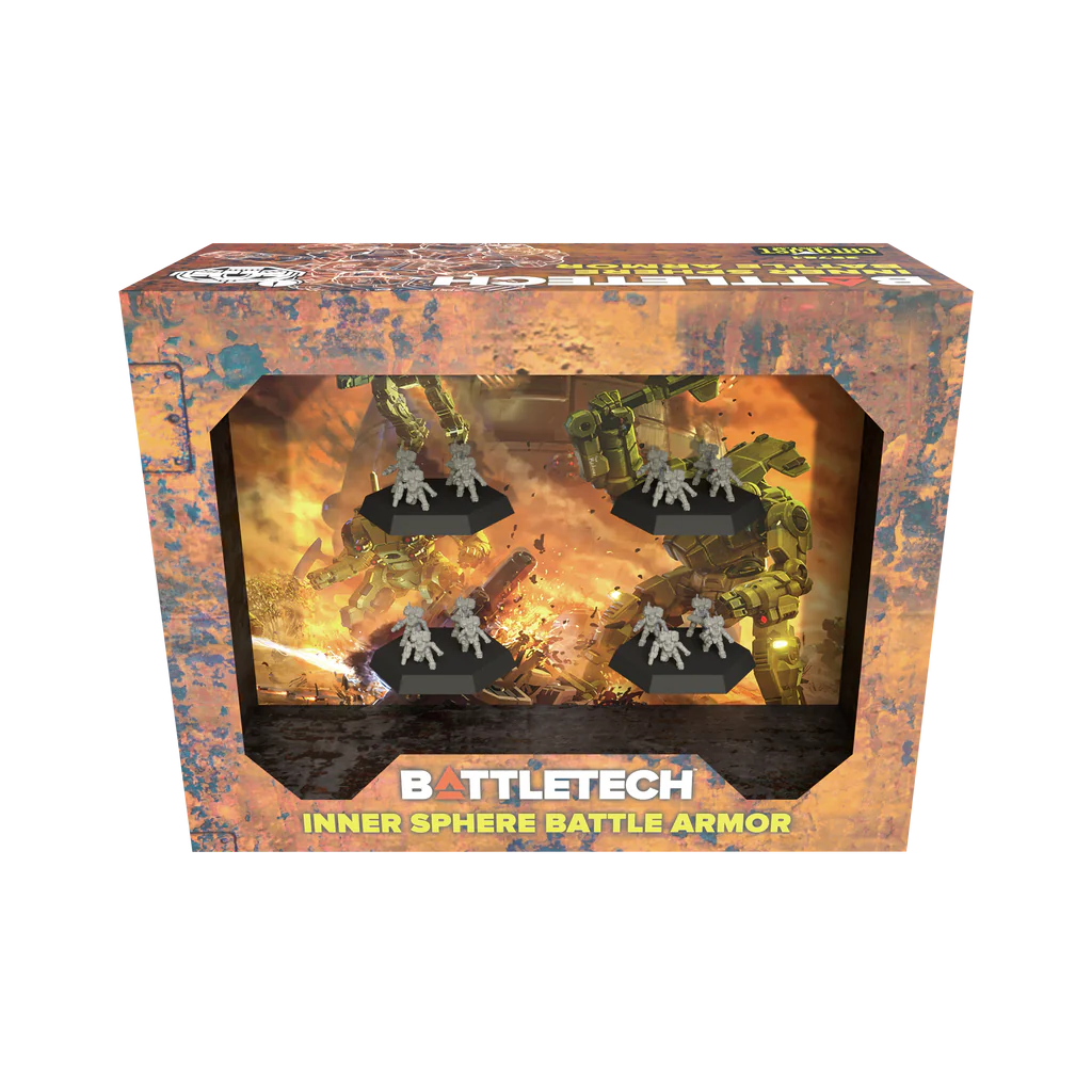 BattleTech Mercenaries ForcePack: Inner Sphere Battle Armor Platoon Miniatures Catalyst Game Labs