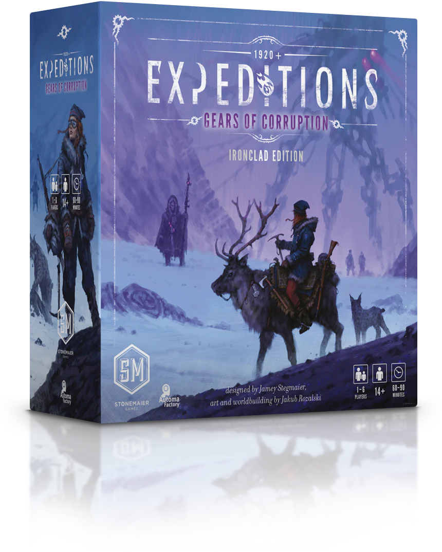 Expeditions: Gears of Corruption Ironclad Edition Board Games Stonemaier Games