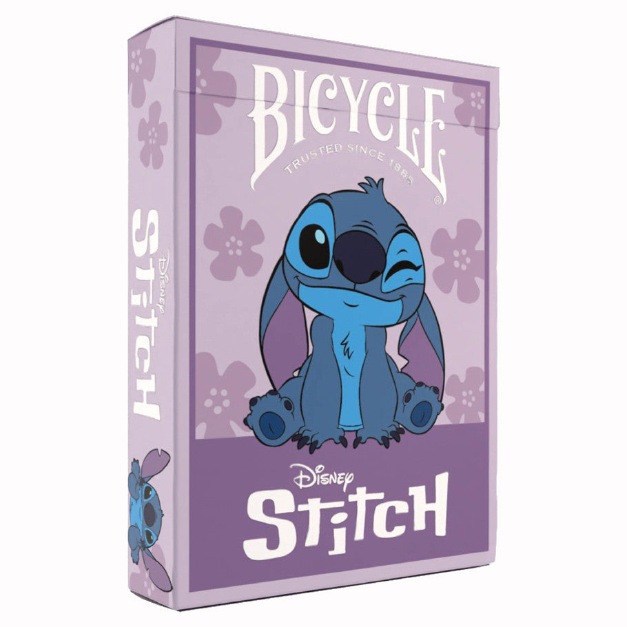 Playing Cards: Bicycle: Disney Stitch Purple Board Games Bicycle Bicycle: Disney Stitch Purple