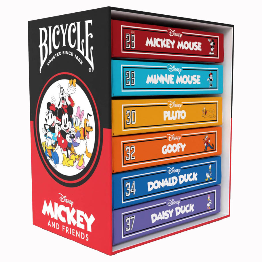 Playing Cards: Bicycle: Disney Mickey and Friends Box Set Card Games U.S. Playing Card Co. Disney Mickey and Friends Box Set