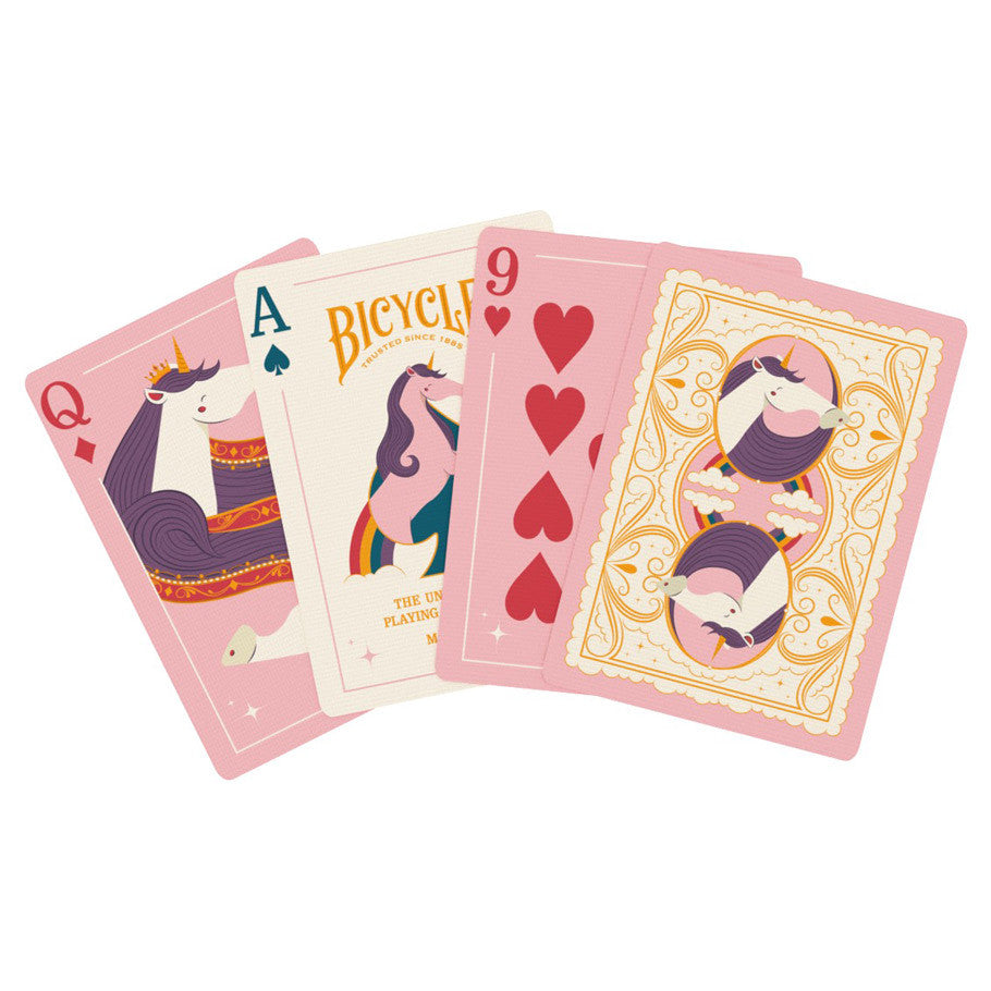 Playing Cards: Bicycle: Unicorn Pink