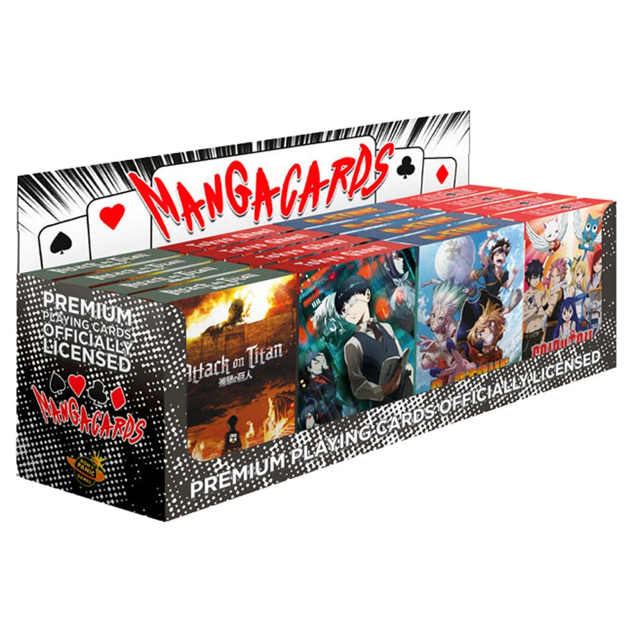 Mangacards: Season 1 Card Games U.S. Playing Card Co. Attack on Titan Playing Cards