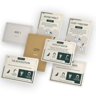 Veiled Fate: Kickstarter Community City + Age Cards Vol. I Board Games IV Studios
