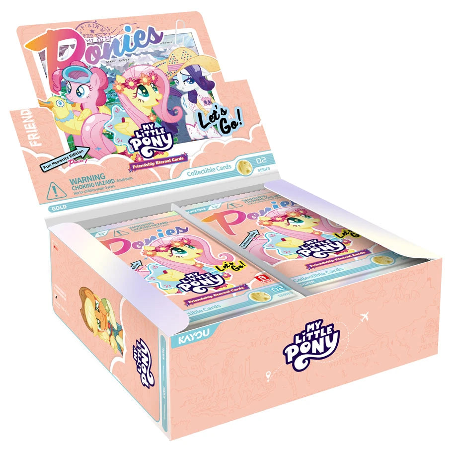 My Little Pony: Friendship Eternal Collectible Cards: Fun Moments Edition 002 Booster Trading Card Games Kayou Limited MLP Collect Cards FM 002 BOX