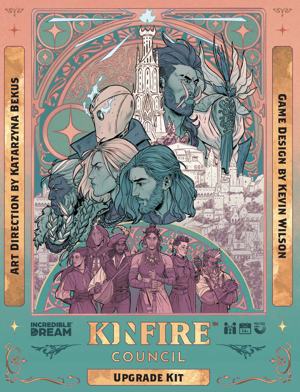 Kinfire Council: Upgrade Kit Board Games Incredible Dream Kinfire Council Upgrade