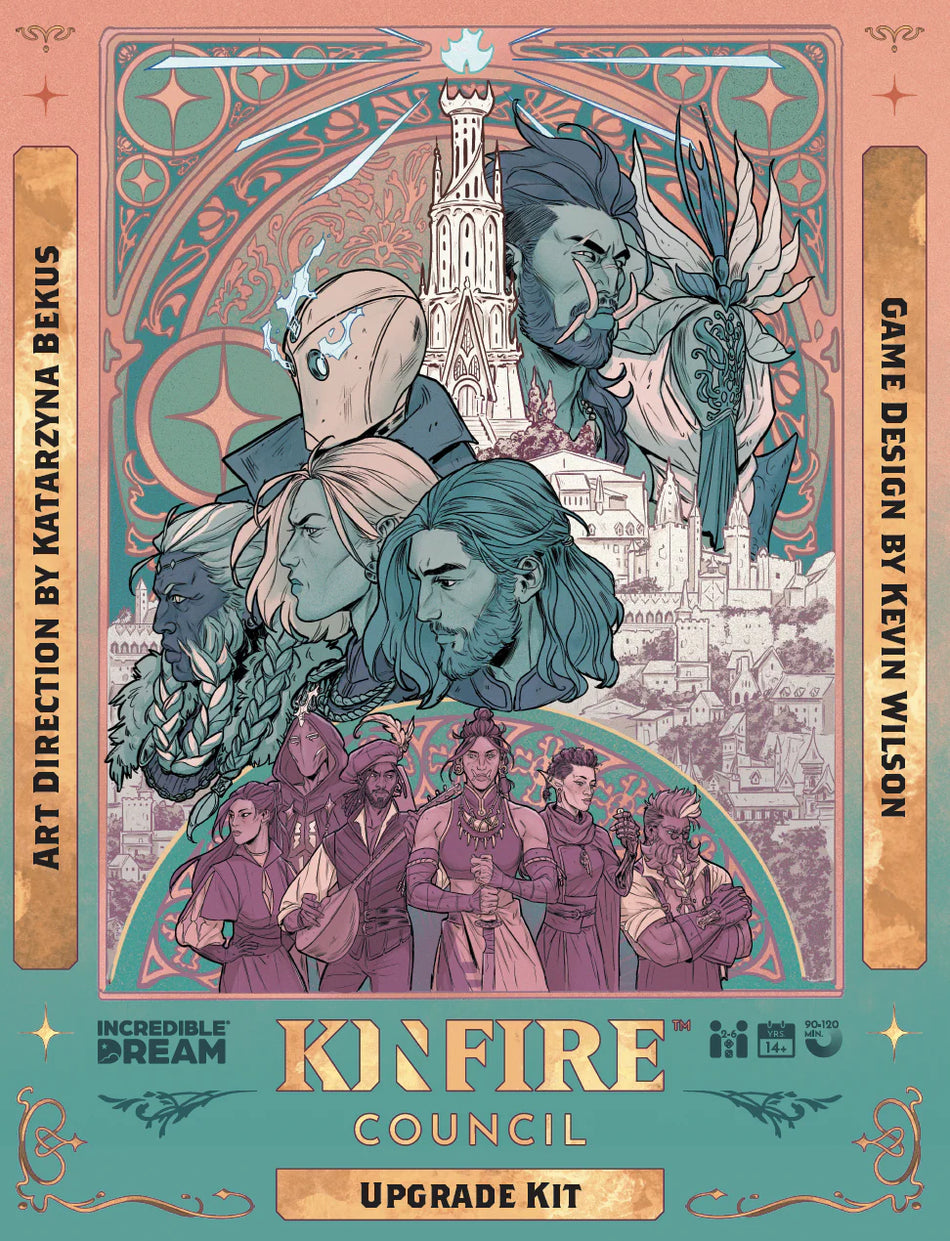 Kinfire Council: Upgrade Kit Board Games Incredible Dream Kinfire Council Upgrade