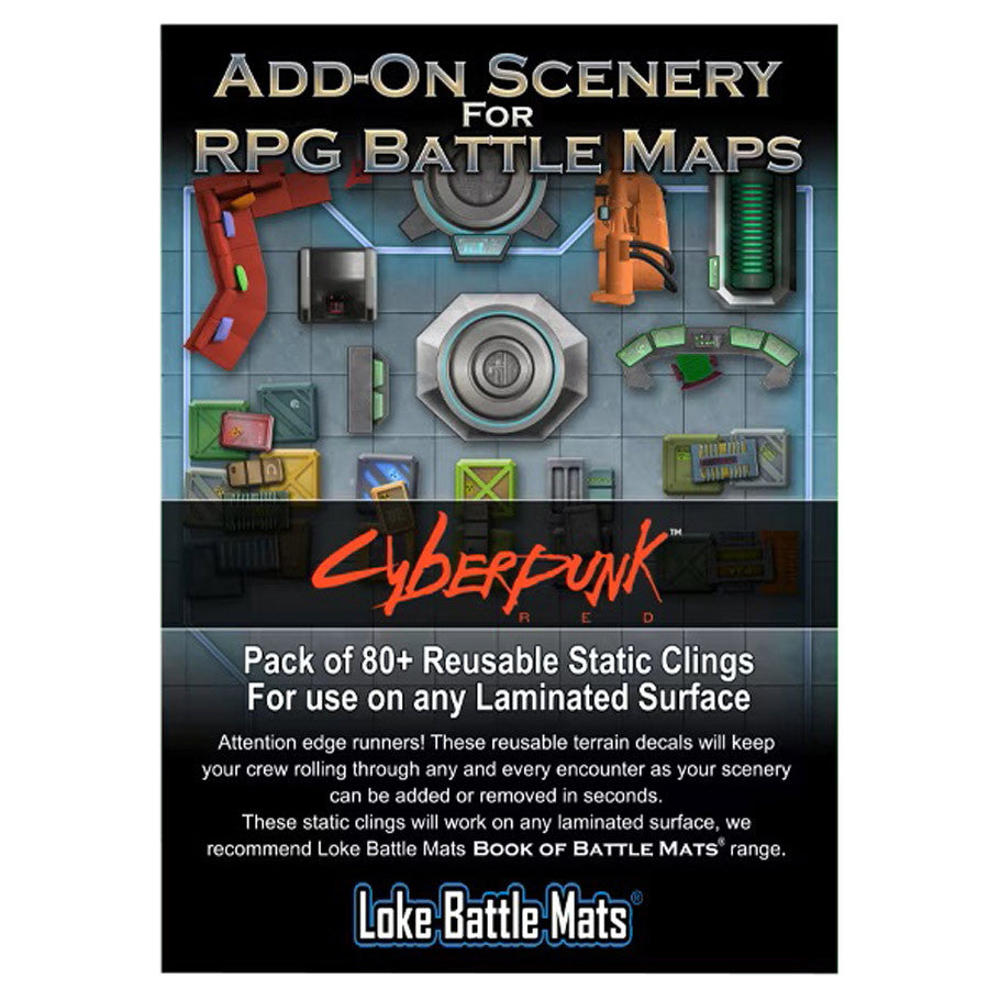 Add-On Scenery Pack: RPG Maps Cyberpunk RPG Maps Loke Battle Mats Scenery Pack: RPG Maps Cyberpunk
