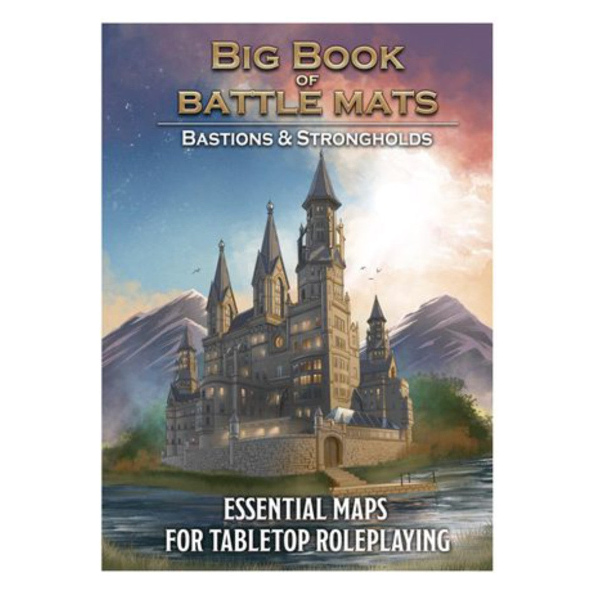 Big Book of Battle Mats: Bastions & Strongholds RPG Maps Loke Battle Mats Battle Mats Big Book Strongholds
