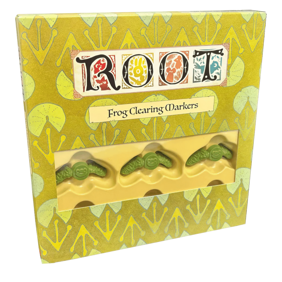 Root: Deluxe Frog Clearing Markers Board Games Leder Games Root: DLX Frog Clearing Markers (2E)