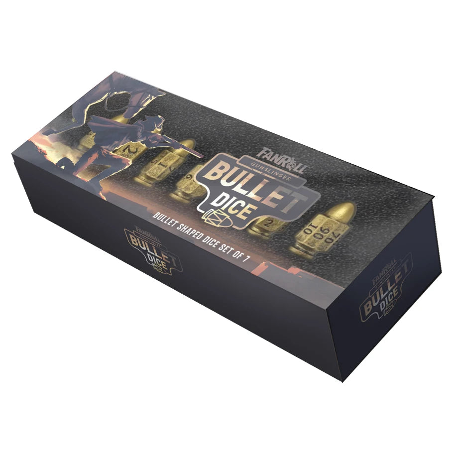 7-Set: Resin: Gunslinger Supplies FanRoll by Metallic Dice Games 7-Set: Resin: Gunslinger
