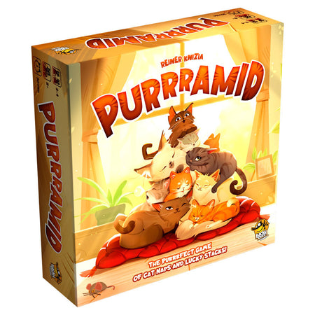 Purrramid Board Games Lucky Duck Games Purrramid