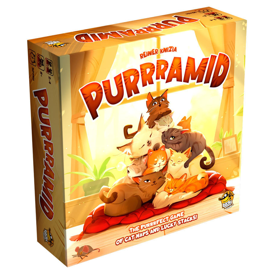 Purrramid Board Games Lucky Duck Games Purrramid