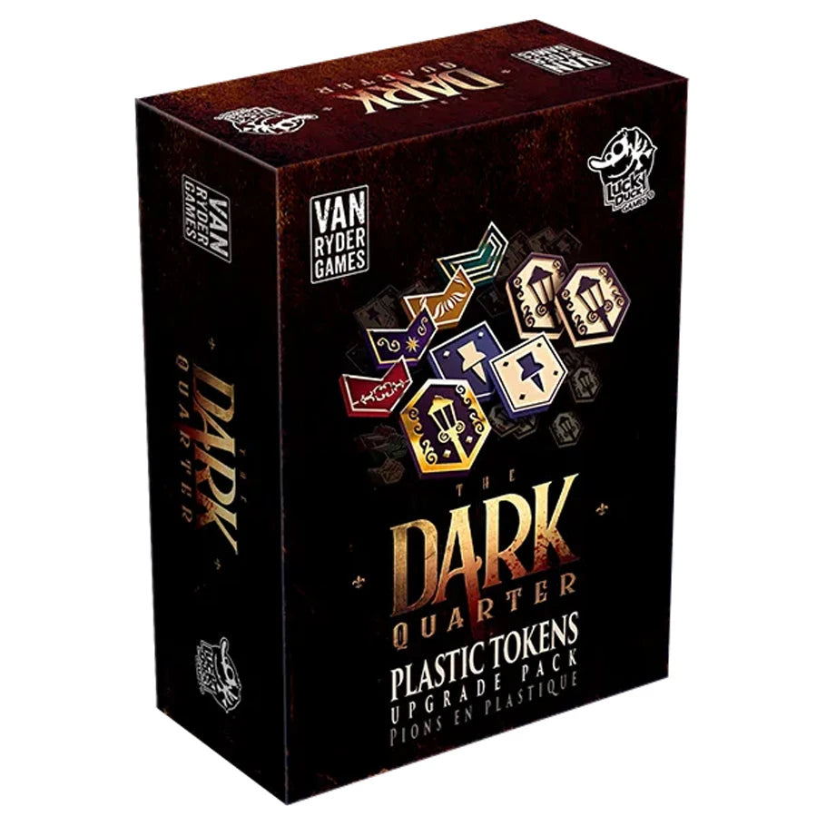 The Dark Quarter: Plastic Tokens Upgrade Pack Board Games Van Ryder Games The Dark Quarter: Plastic Tokens Upgrade Pack