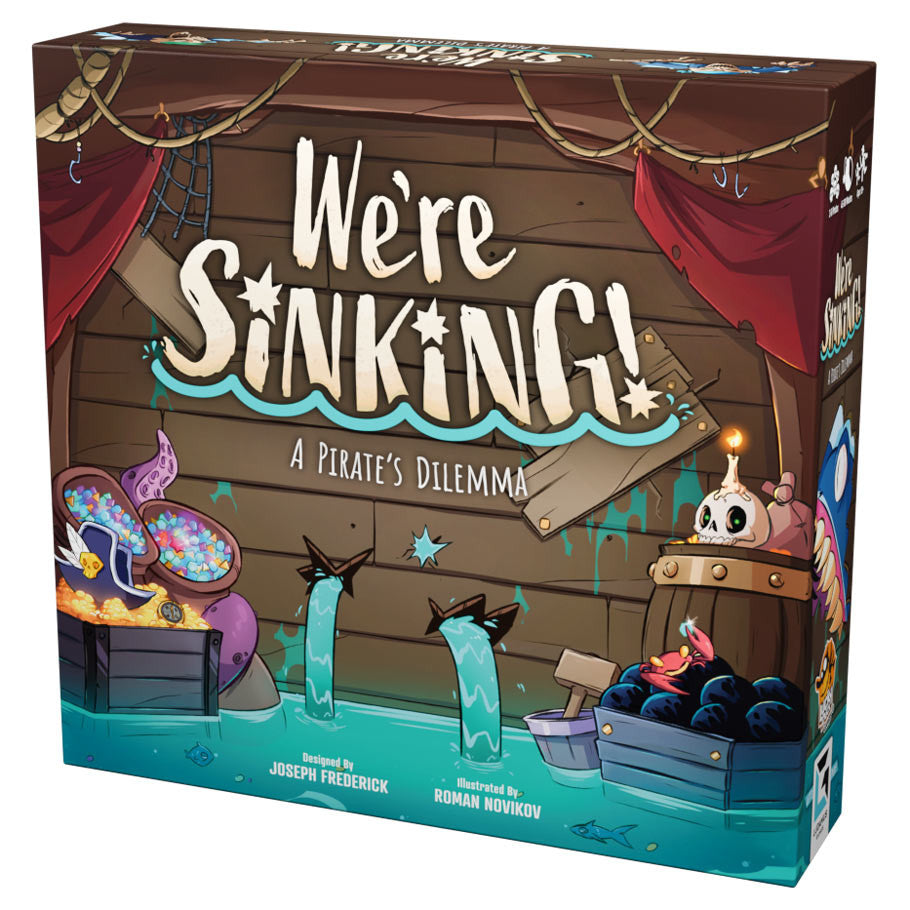 We're Sinking! A Pirate's Dilemma Board Games Lucky Duck Games We're Sinking! A Pirate's Dilemma