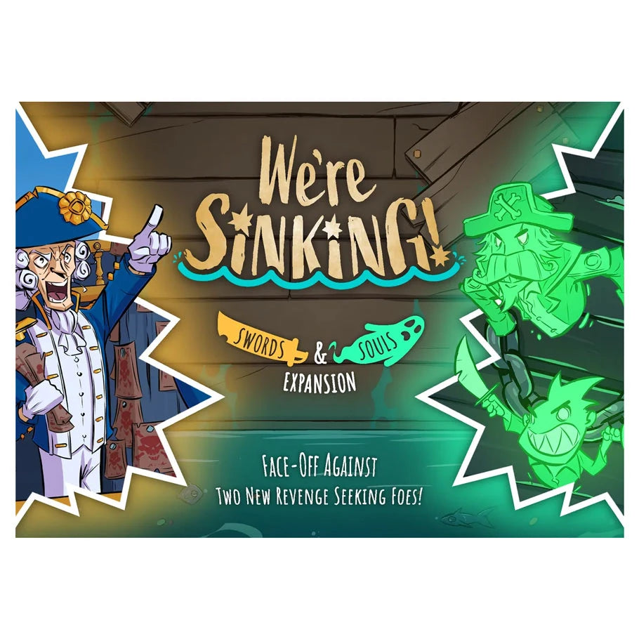 We're Sinking! Swords & Souls Expansion Board Games Lucky Duck Games We're Sinking! Swords & Souls Exp