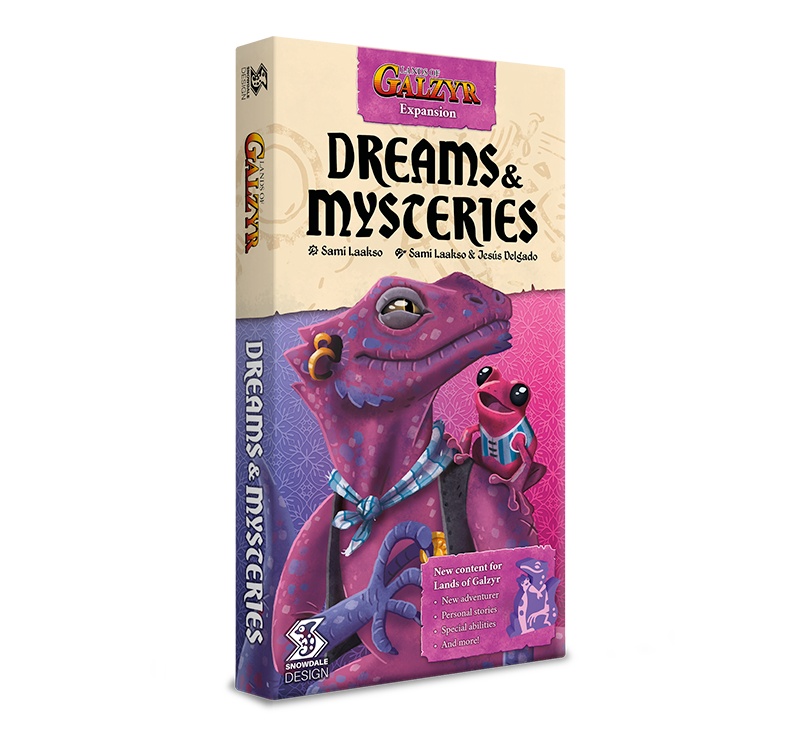 Lands of Galzyr: Dreams and Mysteries Expansion Board Games Snowdale Design Lands of Galzyr: D&M Exp