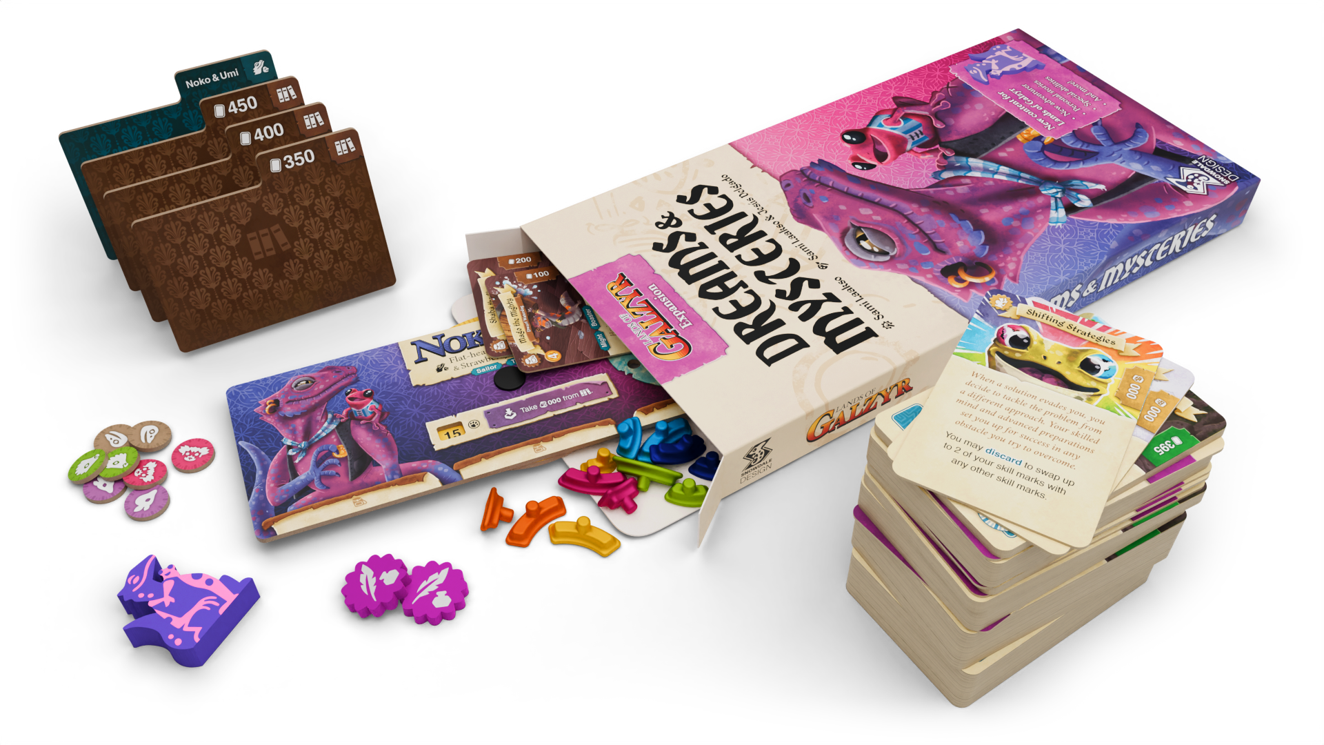 Lands of Galzyr: Dreams and Mysteries Expansion Board Games Snowdale Design