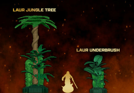 Heroscape: The Grove at Laur’s Edge Terrain Expansion Miniatures Renegade Game Studios   