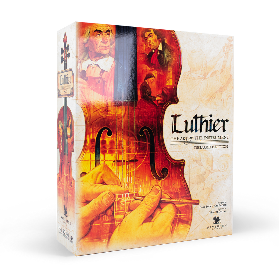 Luthier: The Art of the Instrument Standard Edition Ding & Dent 10% Off Board Games Paverson Games Luthier Retail Ed