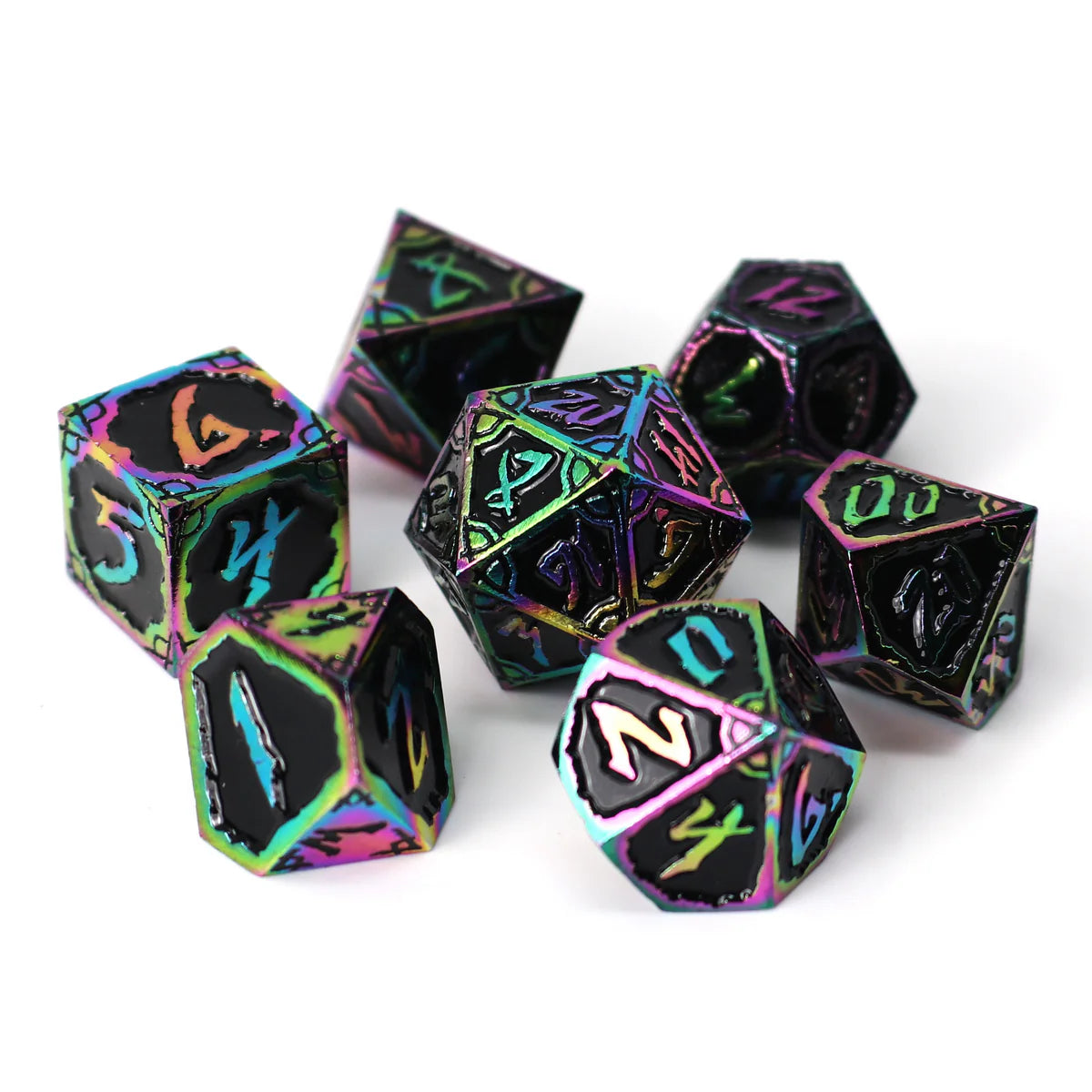 Die Hard Dice 7pc RPG Set - Dark Nexus Hexbreaker Dice Die Hard Dice 7rpg Dark Nexus Hex