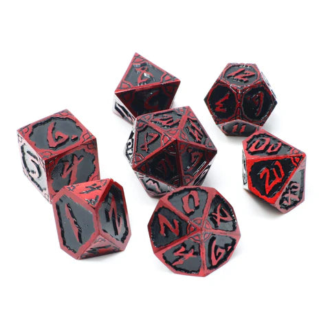 Die Hard Dice 7pc RPG Set - Hellforge Hexbreaker Dice Die Hard Dice