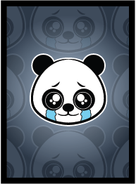 Legion Double Matte Sleeves: Sad Panda Supplies Legion Supplies   