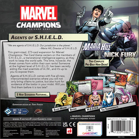 Marvel Champions LCG: Agents of S.H.I.E.L.D. Board Games Fantasy Flight