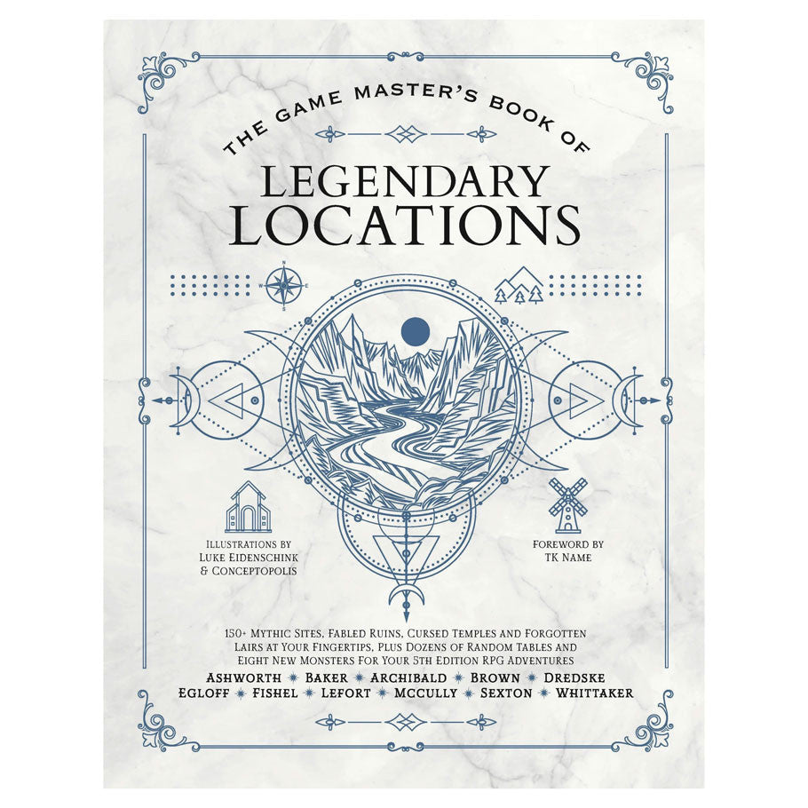 Game Master’s Book of Legendary Locations Role Playing Games Media Lab GM Handbook LL