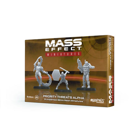 Mass Effect Resin Collectors Miniatures Set - Priority Threats Alpha Miniatures Modiphius Entertainment